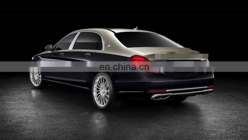 S class w222 S350 S400 S450 S500 S600 body kit for w222 S350 S400 S450 S500 S600 to S680 mayCH style with grille light 2019