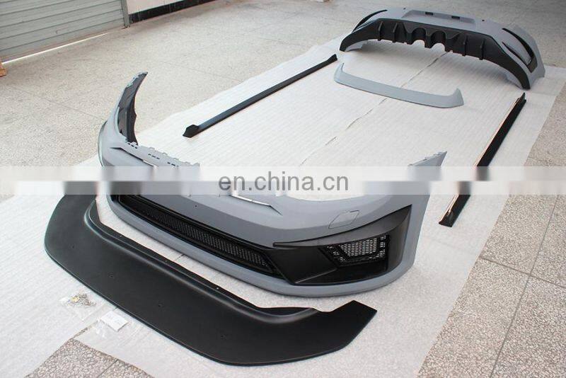 JCSPORTLINE Factory PU R400 Auto Car Bumper for Volkswagen VW Golf 7 VII MK7 GTI R 2014-2016