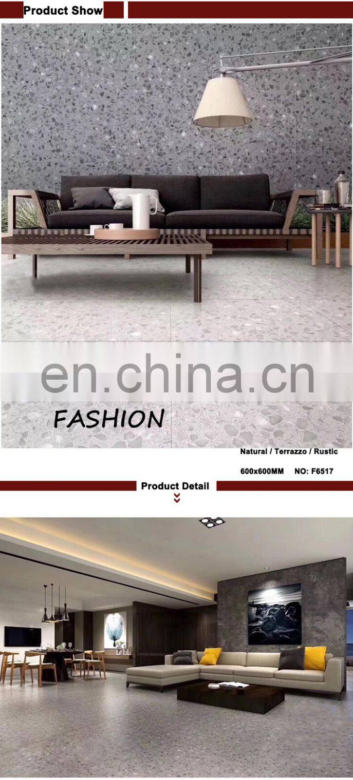 hotel ceramic floor tile terrazzo 600X600