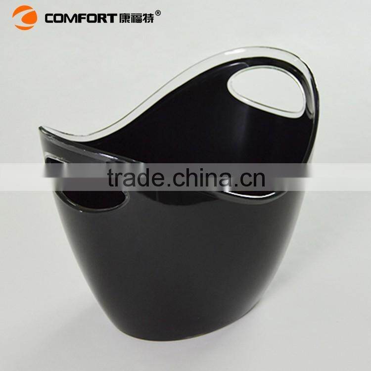 Plastic ice stick bottle boat-shape ice cooler