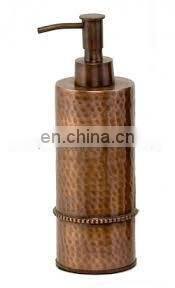 antique round mosaic soap dispenser