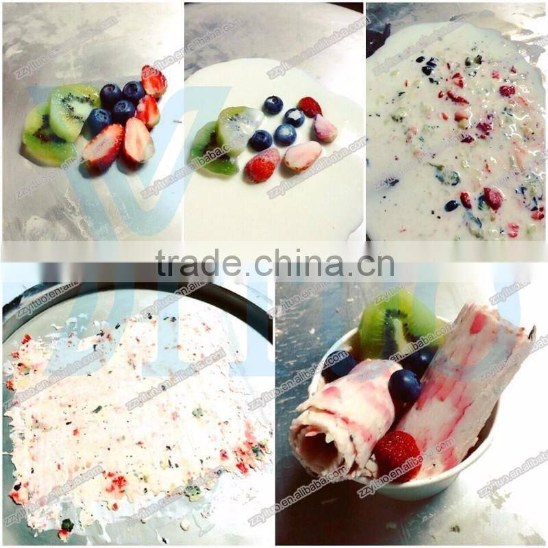 Thailand Fried Ice Cream Machine