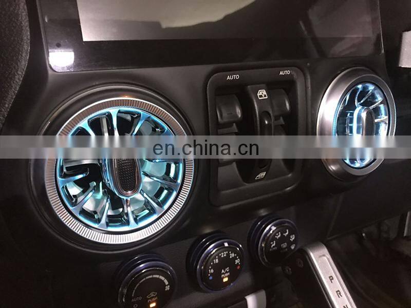 Air Conditioning Outlet Vent Light for Jeep Wrangler JK 2011-2017 4x4 Accessories Ambient Light