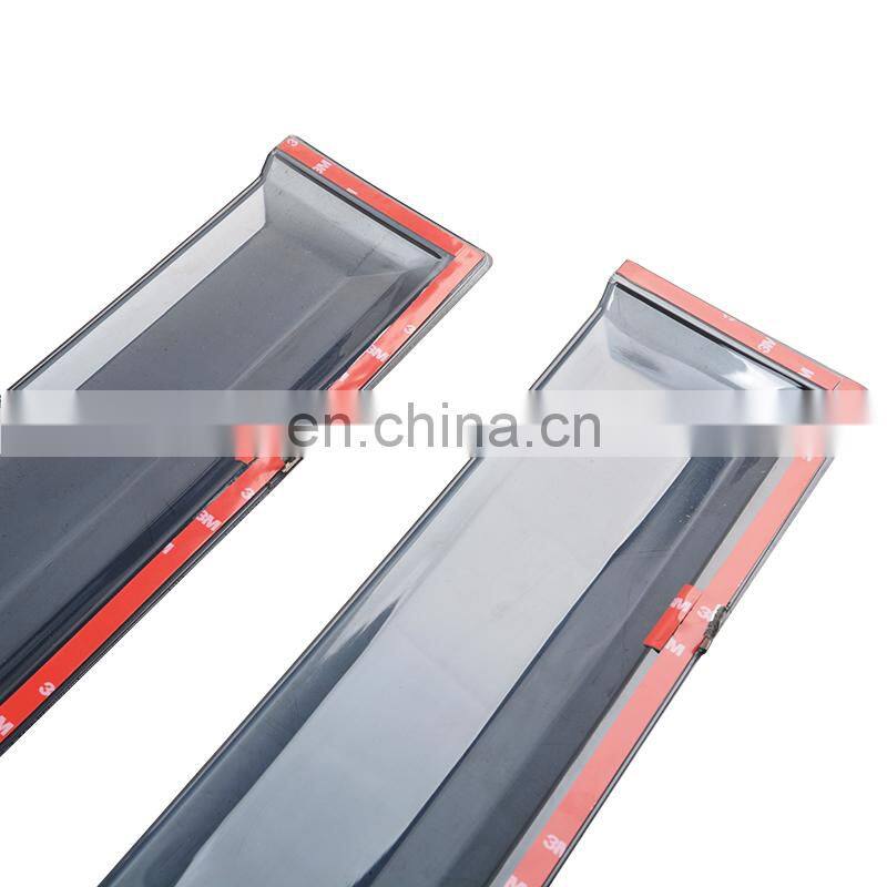 Maiker Sun Visor 4pcs for Jeep wrangler JL on window rain shield guard 4x4 auto part accessories