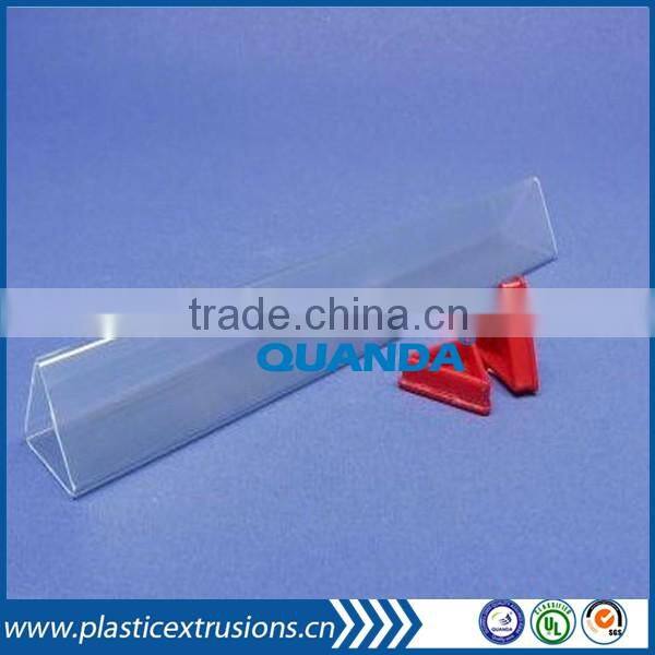 17mm width high quality pmma extrusion profile