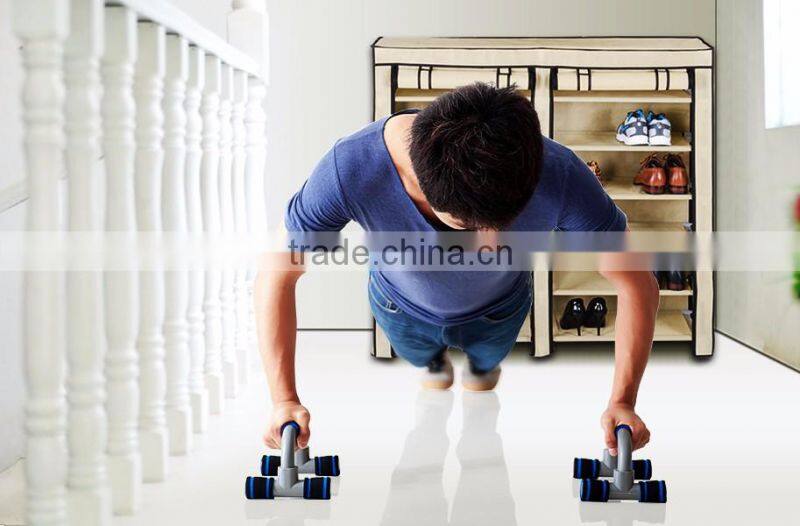 Home Fitness Equipment Push Up Stand Push Up Bar Blue color