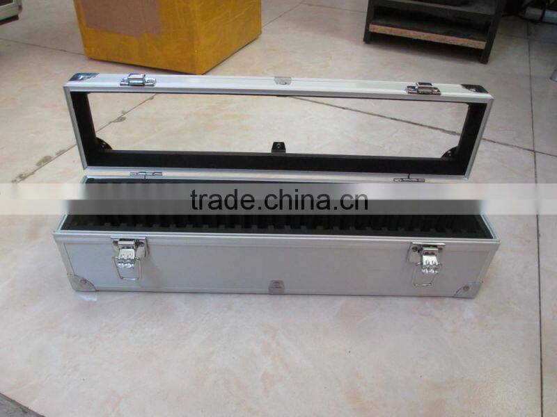 Aluminum frame clear top slab coins Storage & Display Case or box ,from 25 slab to 50 with PCGS or NGC Certified