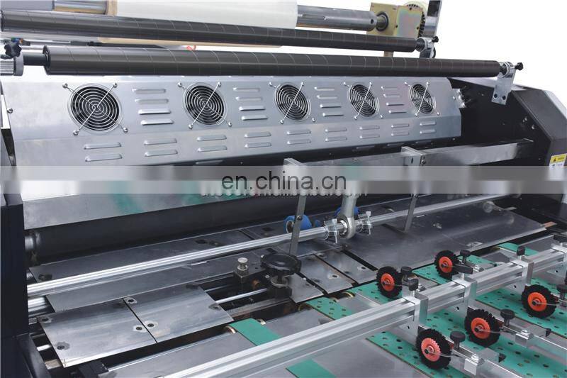 SAFM1200 High Speed Automatic Bopp Film Laminating Machine, Big Formate Auto OPP PET PVC Thermal Laminator