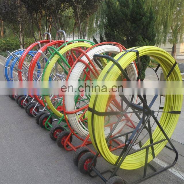 FRP rebar/Fiberglass duct rodder, fiberglass pultrusion machine, push rod cable reel