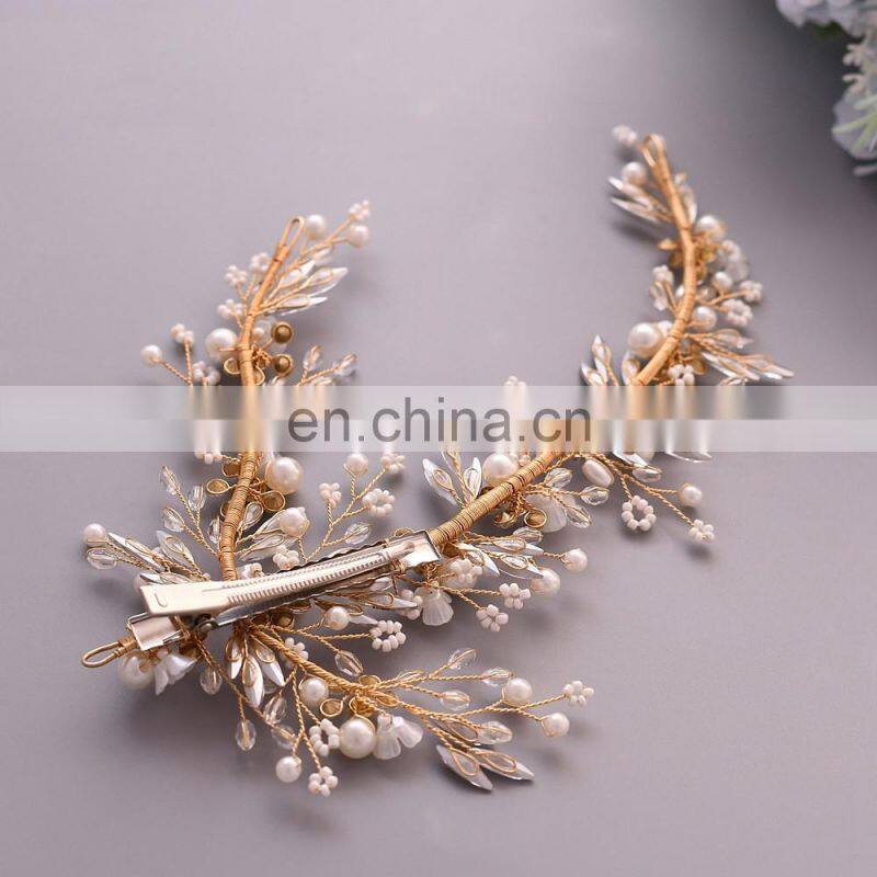 Silver Gold Bride Headwear Rhinestone Hair Jewelry for Women Tiaras Luxury Crystal Wedding Crown Diamond Bridal Headwear