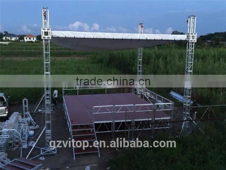 lift truss system, truss tower, aluminum light truss