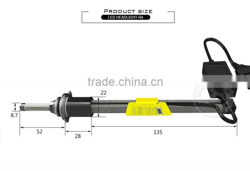 Tinsin new generation 30W/40w led bulb led auto headlight 9012 h7 h11 h4 D2S, new products headlights for china buses