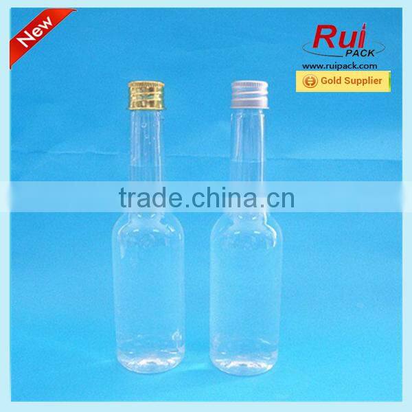 PET 200ml lamp bulb shape plastic juice bottles, Colored light bulb bottle for juice with straw, Hot popular lamp bulb bottle