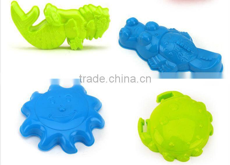 Summer Toy Kids Beach Buckets Mini Sand Beach Toys 10 PCS/Set