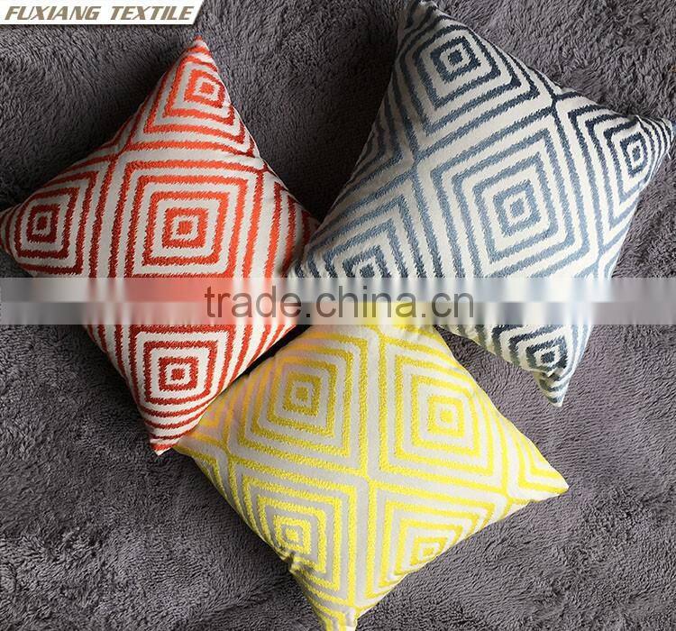 Geometry Embroidery Pillows Cushions Home Decor Pillow Office Chair Pillow Case