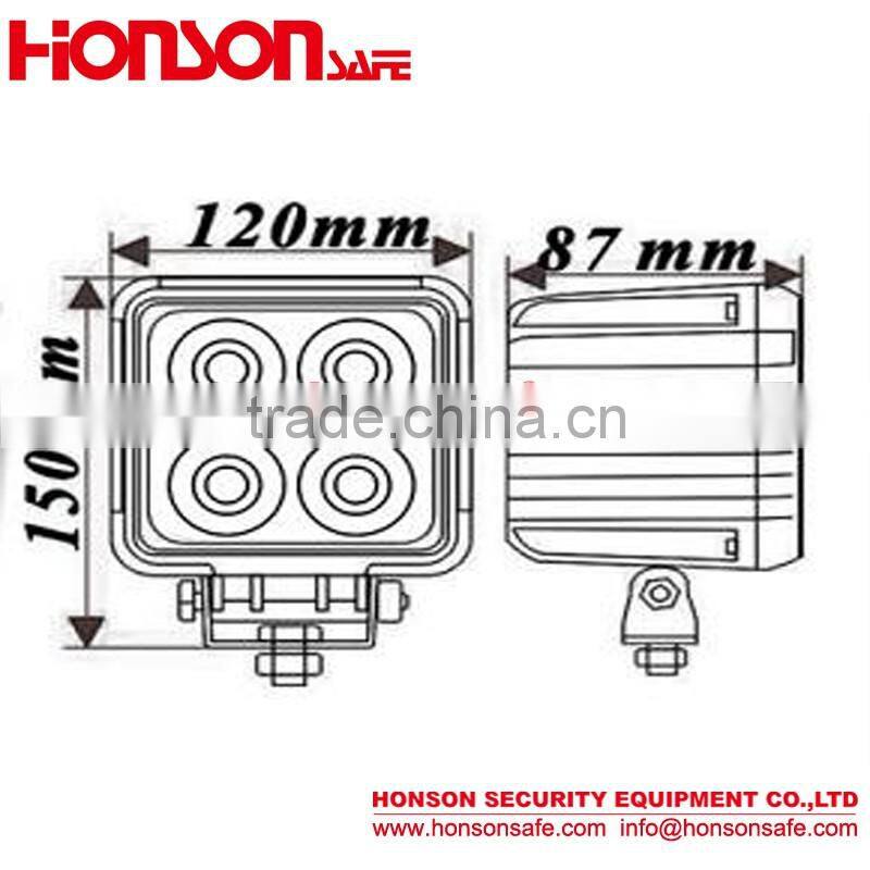 Excellent 9-30v 4400lm 6000k off road 40WCree offroad 4x4 led driving light LED D3040