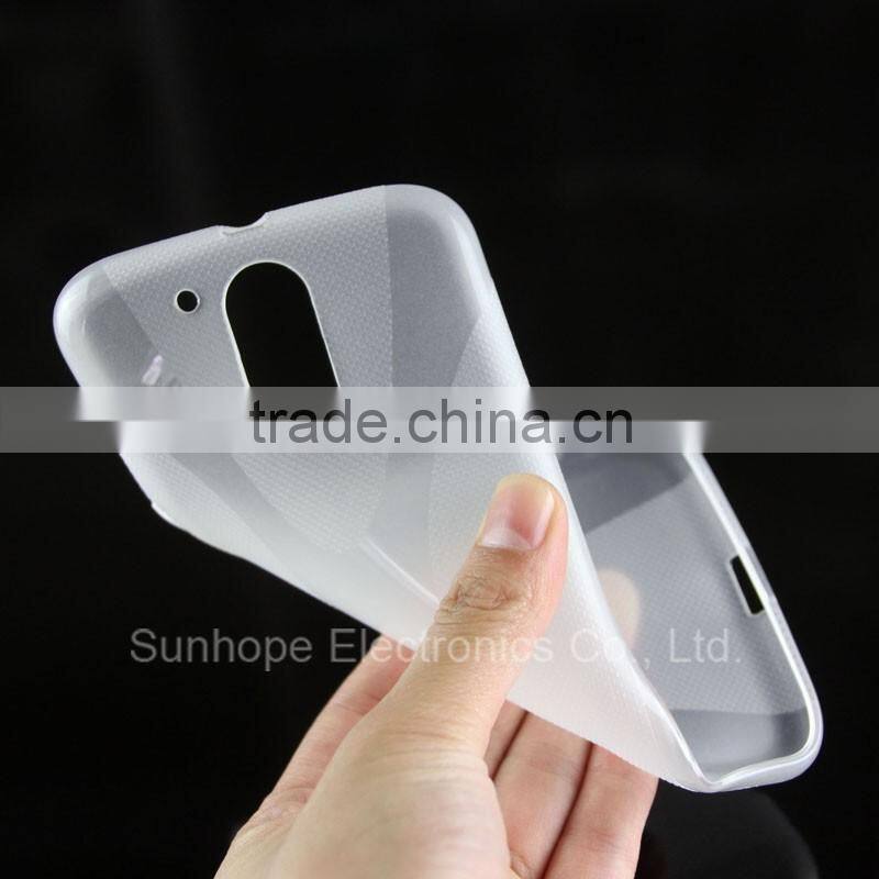 X line design pattern cell phone case for MOTOROLA G4 Plus tpu soft cover