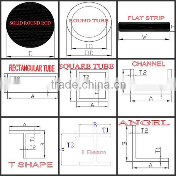 High Quality glass reinforced plastic profile