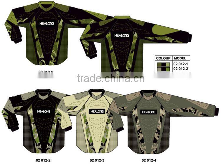 cycle jersey new design paintball jersey sublimated paintball suits