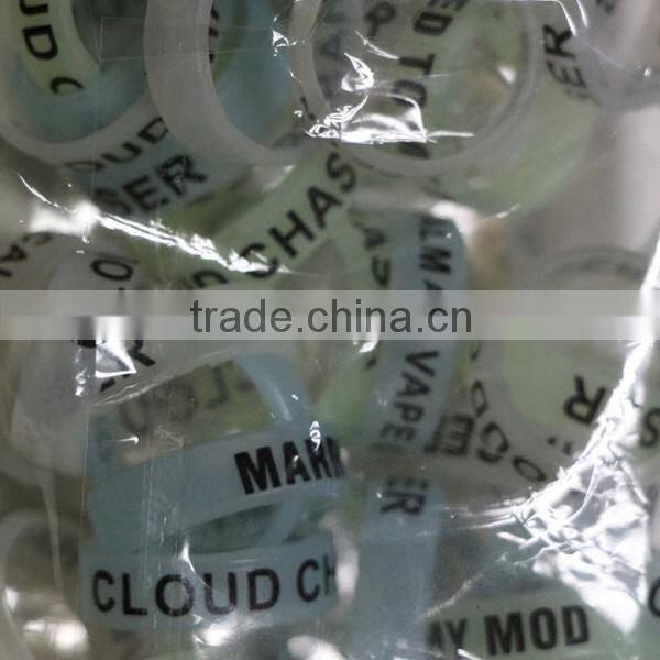 diameter 18mm/22mm ecigs box mod vaporizer anti-slip silicone ring oem vape band