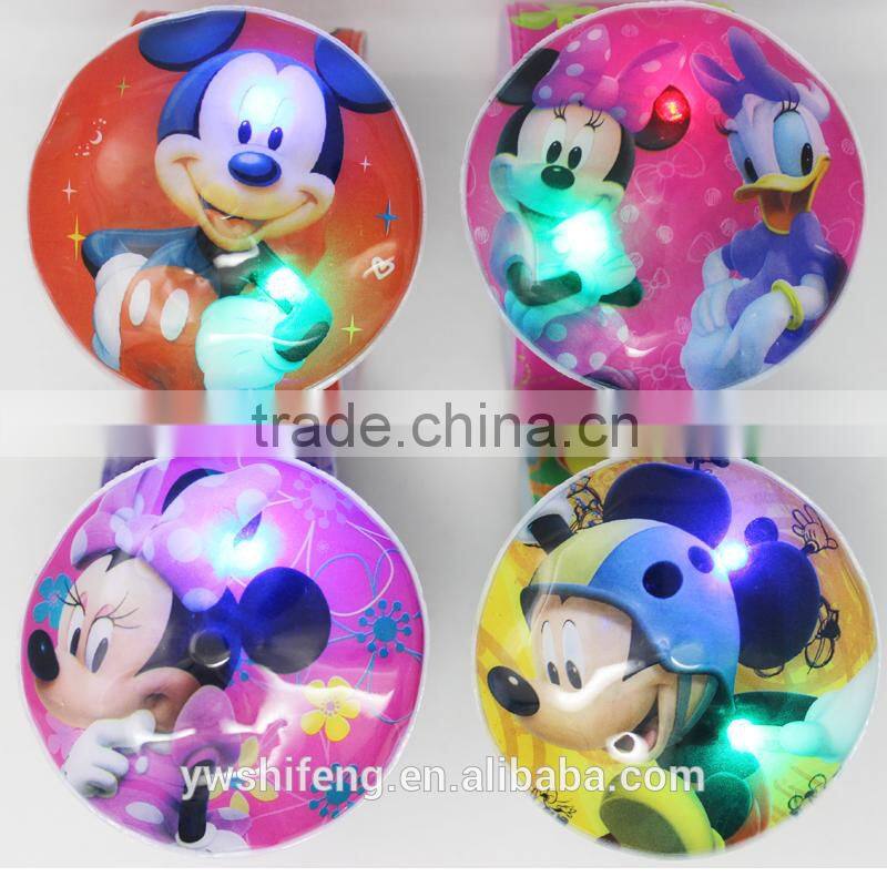 Newest custom logo with light kids LED light bracelet