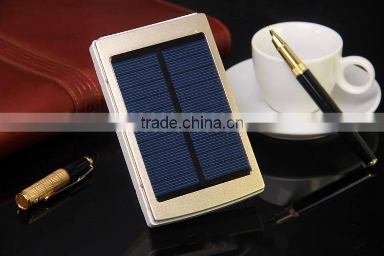outdoor travel solar power bank charger