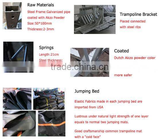 used trampolines for sale professional gymnastic large indoor trampoline park