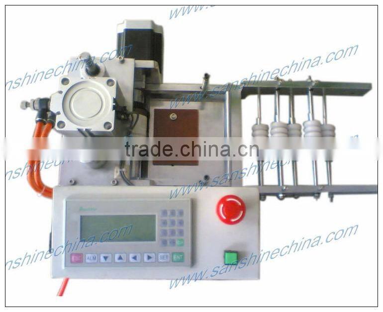 Automatic copper wire foil nylon tube insulation sleeve cutting machine