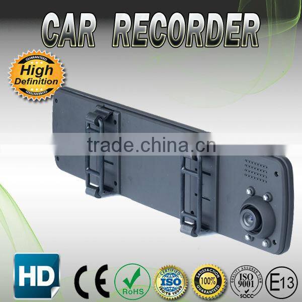 Car DVR Rearview Mirror With G-sensor Funtion