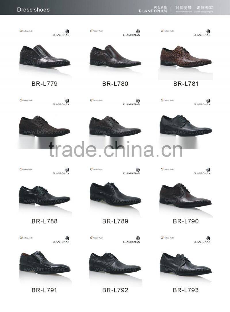 Wholesale popular fashion leather shoes fancy men dress shoes brand