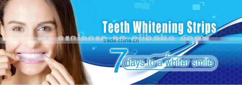 Mint flavor teeth whitestrips