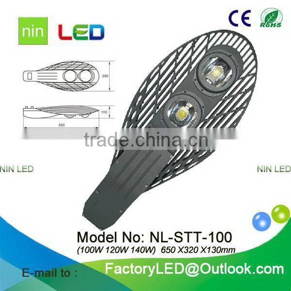 Modern classical led street light lamp head