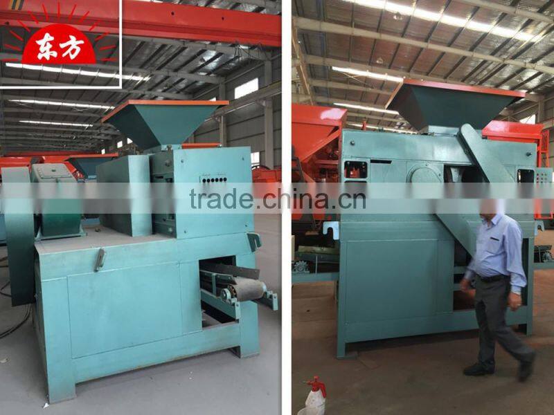 Mechanical press briquette making machine