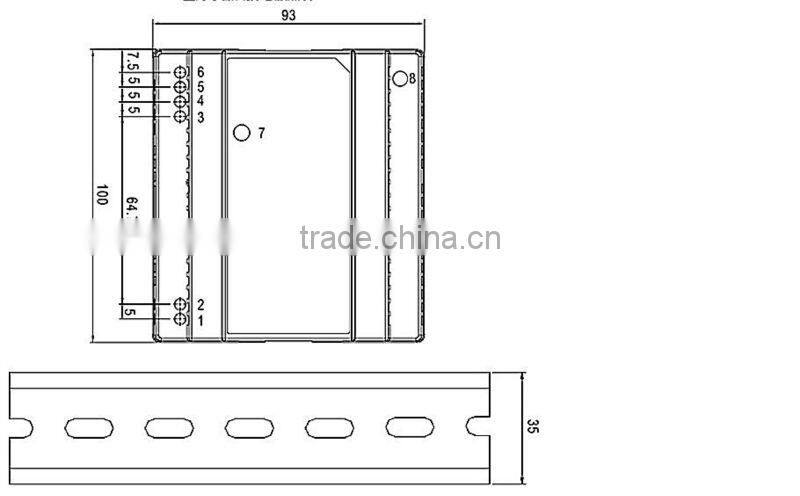 CE Approval 100w 12v 7.5a din rail power supply 12v 7.5a DR-100-12