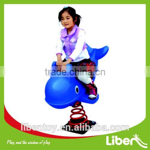 Kids animal spring rider toys, outdoor playground spring animals