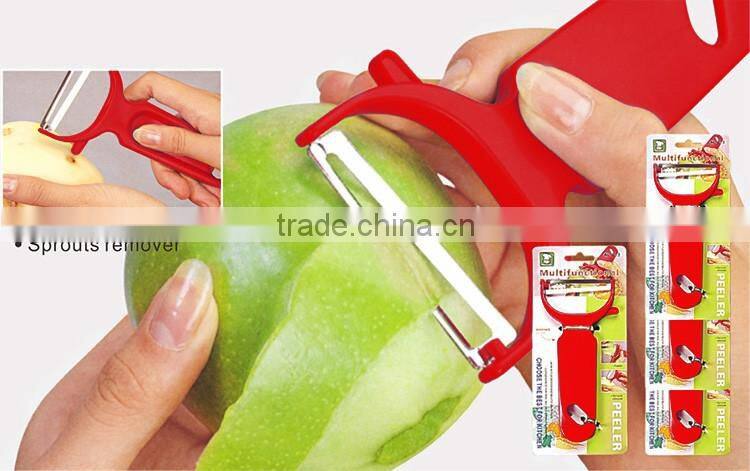 ABS+S/S 14.5*7 Useful home tools potato peeler/stainless steel peeler/small peeler