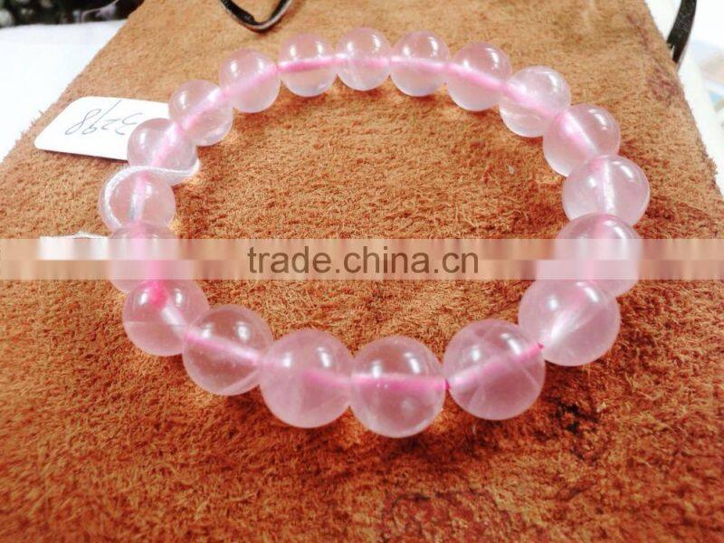 My Girl Friend Gift Lucky Precious Gemstone Bracelet Love Expressive Gift Rose Quartz Bracelet