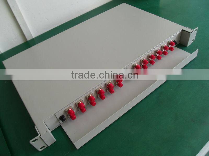 24 FC cores Slidable Rack-mount Fiber Optic Distribution Frame(ODF)