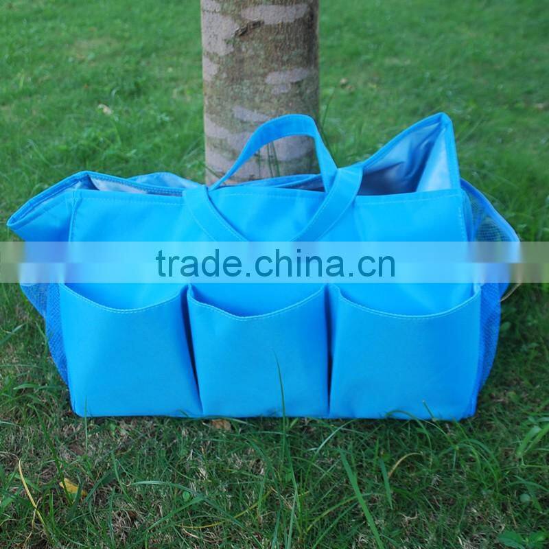 Wholesale Blanks Plain Polyester Large Garden Tote Garden Tool Bags Utility Tool Bags