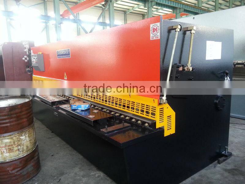 QC12K 10mm x 4000mm hydraulic steel plate shearing machine