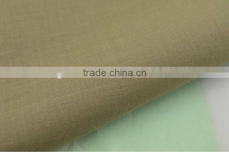 Polyester and wool fabric Ready goods W50/P50wrosted wool fabric