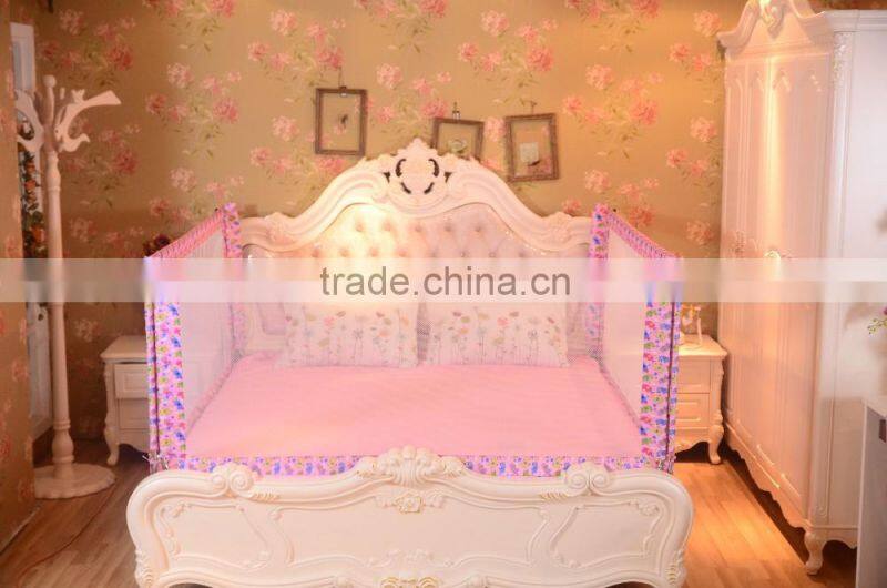 2016 new design baby safety bed rails kids security bed guard popular baby safety bed fence
