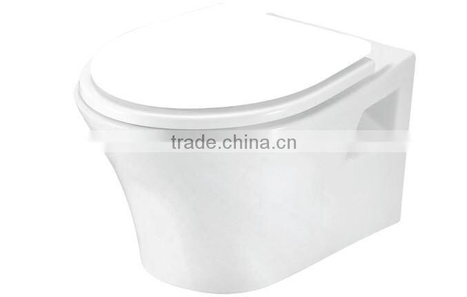 Back to wall washdown p trap toilet