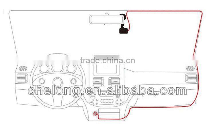 mini 0801 ambarella Full hd 1080P mini car camera dvr