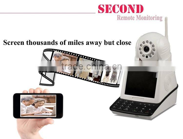 TCP/IP Alarm HD Camera Network Audio Night Vision /WIFI Camera Security Alarm