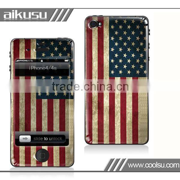 Soft Popular 3M Adhesive Silicone epoxy gel skin Pouch Full Print 2015 3d skin case cover for iphone4 5s