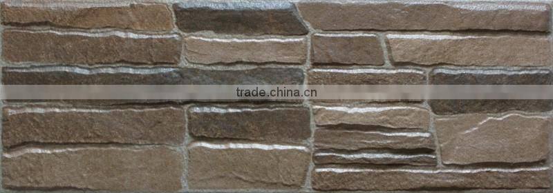 175*500mm 3D outdoor stone ceramic wall tiles from Fujian Ruicheng