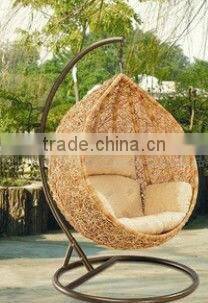 cheap wicker swing egg-shaped chair