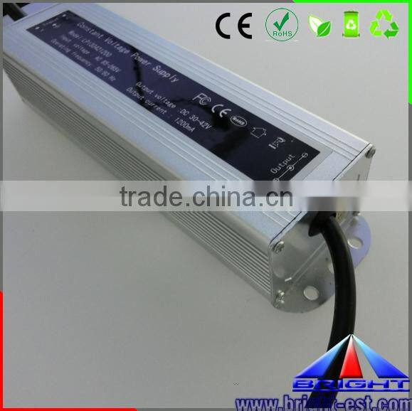 Constant current 12-250W led driver, 12V IP67 waterproof power adapter for led light
