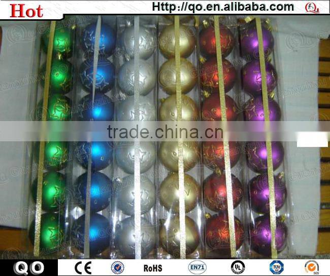 Top quality design mini colorfull shatterproof christmas ball for decoration